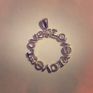 Genuine sterling silver pendant
